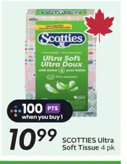 Sobeys Scotties Ultra Soft Tissue offer