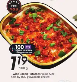 Sobeys Twice Baked Potatoes offer