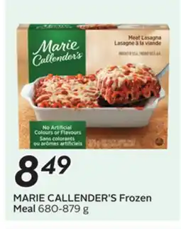 Sobeys MARIE CALLENDER'S Frozen Meal offer