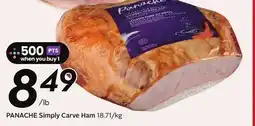 Sobeys PANACHE Simply Carve Ham offer