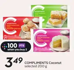 Sobeys COMPLIMENTS Coconut offer
