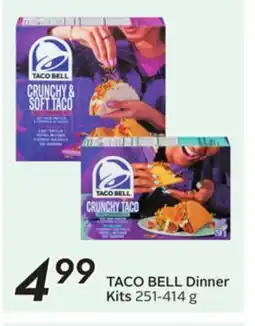 Sobeys TACO BELL Dinner Kits offer
