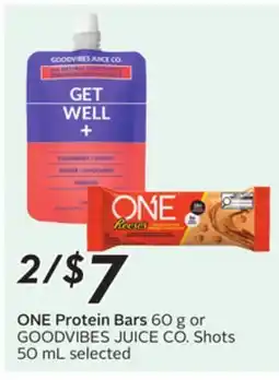 Sobeys ONE Protein Bars offer