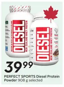 Sobeys PERFECT SPORTS Diesel Protein Powder offer