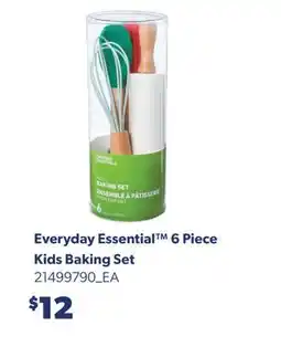 Real Canadian Superstore EVERYDAY ESSENTIAL 6 PIECE KIDS BAKING SET offer