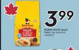 Sobeys ROBIN HOOD Quick Oats offer