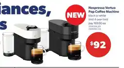 Real Canadian Superstore NESPRESSO VERTUO POP COFFEE MACHINE offer