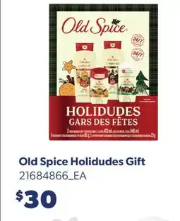 Real Canadian Superstore OLD SPICE HOLIDUDES GIFT offer
