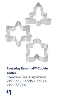Real Canadian Superstore EVERYDAY ESSENTIAL COOKIE CUTTER offer