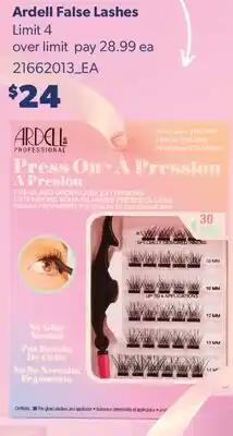 Real Canadian Superstore ARDELL FALSE LASHES offer