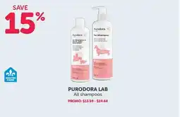 Mondou PURODORA LAB All shampoos offer