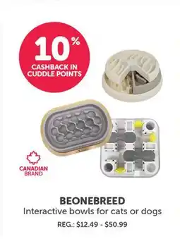 Mondou BEONEBREED Interactive bowls for cats or dogs offer