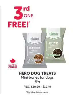 Mondou HERO DOG TREATS Mini bones for dogs offer
