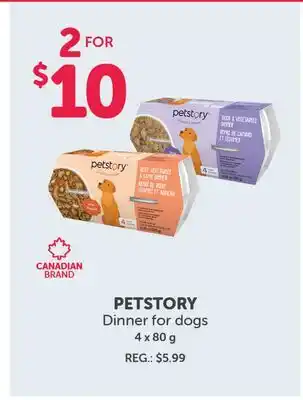 Mondou PETSTORY Dinner for dogs offer