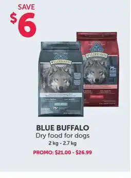 Mondou BLUE BUFFALO Dry food for dogs offer