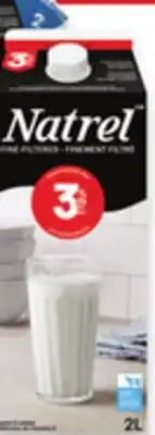 Walmart Natrel fine-filtered milk offer