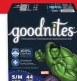 Walmart Huggies Goodnites superpack nighttime underwear offer