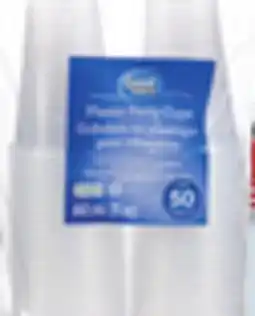 Walmart Great Value clear personalizes cups offer