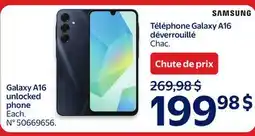 Walmart SAMSUNG Galaxy A16 unlocked phone offer