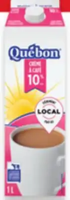 Walmart Québon 10% cream 1L offer