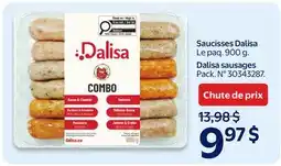 Walmart Dalisa sausages offer