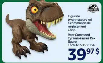 Walmart Rear Command Tyrannosaurus Rex figure offer