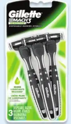 Walmart Gillette Mach3 or Venus Sensitive razors 3-pack offer