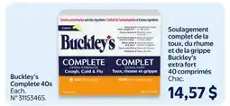 Walmart Buckley's Complete offer