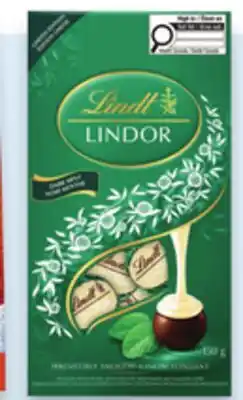 Walmart Lindt Lindor chocolates offer