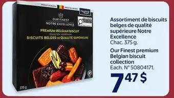 Walmart Our Finest premium Belgian biscuit offer
