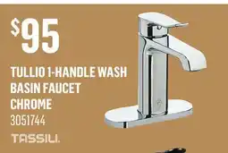 Canac Tullio 1-Handle Wash Basin Faucet offer