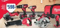 Canac 6-Pc. 18 V Lithium-Ion Cordless Combo Set offer