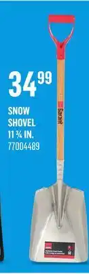 Canac Snow Shovel 11 3/4 in offer