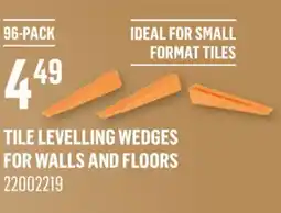 Canac Tile Levelling Wedges for Walls and Floors offer