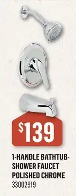 Canac 1-Handle Bathtub-Shower Faucet offer