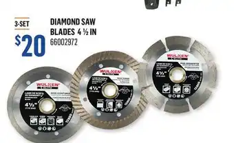 Canac Diamond Saw Blades 41/2in offer