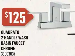 Canac Quadrato 2-Handle Wash Basin Faucet offer