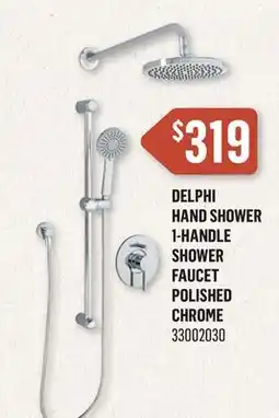 Canac Delphi Hand Shower 1-Handle Shower Faucet offer