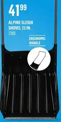 Canac Alpine Sleigh Shovel 22 in offer