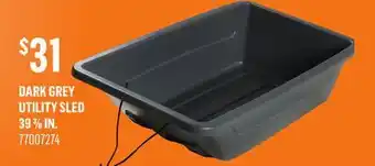 Canac Dark Grey Utility Sled 39 3/8 in offer