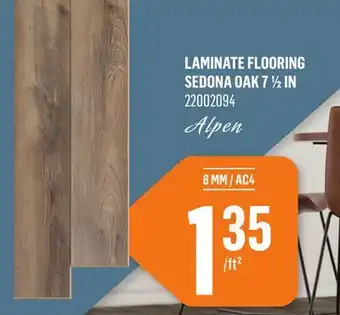 Canac Alpen Laminate Flooring offer