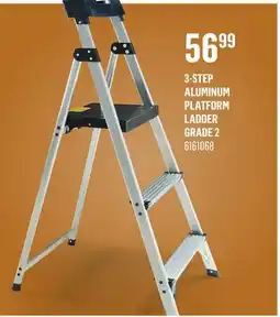 Canac 3-Step Aluminum Platform Ladder Grade 2 offer