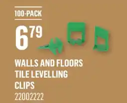Canac Walls and Floors Tile Levelling Clips offer