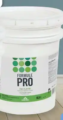 Canac Formule Pro Platinum Interior Latex Paint Natural White & Colours 18.9 L offer