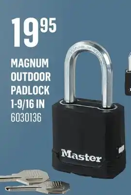 Canac Magnum Outdoor Padlock offer