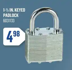Canac 1-1/2 in. Keyed Padlock offer