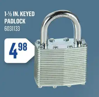 Canac 1-1/2 in. Keyed Padlock offer