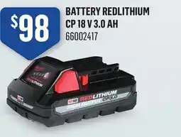 Canac Battery REDLITHIUM CP 18V 3.0 Ah offer