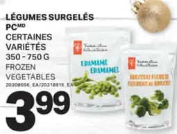 L'Intermarché LÉGUMES SURGELÉS, 350- 750 G | FROZEN VEGETABLES offer