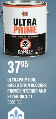 Canac UltraPrime Oil-Based Stain Blocker Primer Interior and Exterior 3.7 L offer